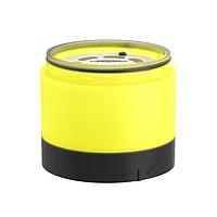 Banner Engineering SG-TL70B-Y Basic Modular Tower Light TL70 Basic Light Module; Color: Yellow; Voltage: 12-30 V dc; Environmental Rating: IP65; Steady On/Flashing; Black Housing