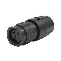 CONXALL W8282-3SG-P-3DC Connectors 3#20 F Short Backshell DaisyChain Gromet