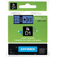DYMO 63020735 Labelmanager D1 Black/Blue Tape (9mm x 7m)
