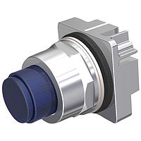 SIEMENS 52PT6X5 Round OPERATOR,2POS,PTT PL/ILL PB,BLUE