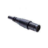 Amphenol LTW BU-10AMMM-LL6A05 Sensor Cables / Actuator Cables Ceres, Standard Size, Plastic, 2A, 10 pins, Male Connector, Male Contact, Straight, 2 Points Lock, Overmolded, Length 5000mm, IP66
