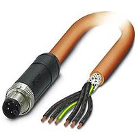 PHOENIX CONTACT 1414958 Sensor Cables / Actuator Cables 6POS Power Cable Orange 5m