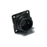 Amphenol LTW 1DC-06PMMS-LS7001 Standard Circular Connector Ceres, Large Size, 20A, 06 Pins, Receptacle, Square