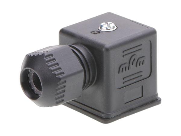 Circular DIN connector used for signal and power interconnection