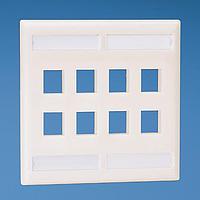 Panduit NK8FBL Wire Ducting & Raceways Flush Mount Screw-On Fplatees With Lab