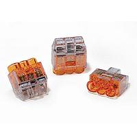 HellermannTyton 148-90049 Butt 3-PORT, (PC), ORANGE, 400/PKG