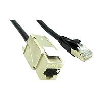 Bel BM-1BJPK005F Cat 6a BEL C6a, RJ45 JK-PL 5FT,BK