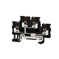Same Sky (formerly CUI Devices) TBDR-13-15-BK DIN Rail Terminal Block Terminal Block, Din Rail, 1.5mm Pitch, Black