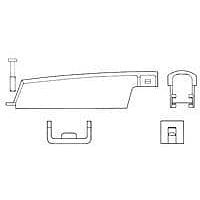 AMP Connectors - TE Connectivity 3-229910-1 Headers & Wire Housings CLAMP, CABLE