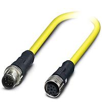 PHOENIX CONTACT 1406089 Sensor Cables / Actuator Cables SAC-8P-MS/ 0.5-542/ FS SCO BK