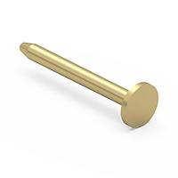 Mill-Max 5068-0-00-15-00-00-03-0 Terminal Pin, Nail Head Nail Head Pin TH Sldr MT in .022 hole