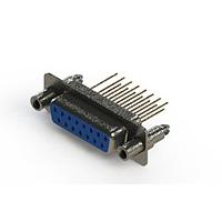 EDAC 628-M15-223-LT6 D-Sub Connectors - Standard Density Vertical Machined D-Sub Connector