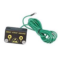 Desco S1045 Wrist Band GROUNDING BLOCK DUAL RECEPTACLE, FOR WORK BENCH