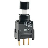 NKK Switches BB15AP-FA Sealed SPDT ON(ON) SWITCH WITH BLACK CAP