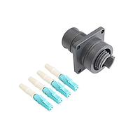 Bulgin PXEB5423C001 Multimode 4 Channel Flange Mount to SC Connector Cable Assembly