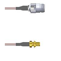 Amphenol Custom Cable Q-2002W0005048i RF Cable Assemblies N-SJ/SMA-SJB G316 48I