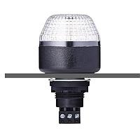 Auer Signal 801726405 Steady Beacon ITM M22 panel mount LED multi colour beacon 24 V AC/DC clear, black