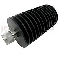 Fairview SA18N100-40 40 dB Fixed Attenuator N Male To N Female Directional Up To 18 GHz Rated To 100 Watts With Black Aluminum Heatsink Body