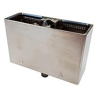 Amphenol Air LB France SIM2D40K Accessories Plug Clicker nut 2 Modules Metallic Shielded bright nickel Without polarization