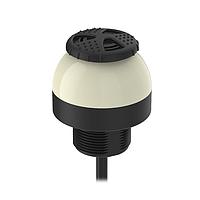 Banner Engineering K50L2RGBKALSQP LED K50 Pro with IO-Link Series: RGB Audible Indicator; Voltage: 18 - 30 V dc; Housing: Polycarbonate; IP66 IP67 IP69K; Tone: Loud Steady; Colors: Multicolor; 150 mm (6 in) 4-pin M12 PVC Pigtail QD