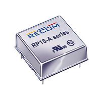 RECOM Power RP15-2415SA/P Isolated 15W DC/DC 1.6kV REG 18-36Vin 15Vout