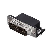 Amphenol Commercial Products L717HDA26PD1CH4R High Density D-Sub Connectors 26P Sz A Hi Density Pin Rear Insert 4-40