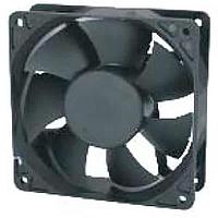 Orion Fans OD1238-24HBIP69K Axial DC Fan, 120x120x38mm, 24VDC, 124CFM, 0.23A, 44dBA, 2900RPM, Ball, Wire, IP69K