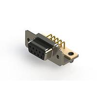 EDAC 630-M09-240-BN3 D-Sub Connectors - Standard Density Right Angle D-Sub Connector