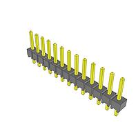 Samtec HTSW-113-07-G-S Pin Header High Temperature PCB Header Strips, 0.100" pitch