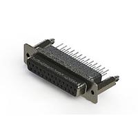 EDAC 628-025-671-076 D-Sub Connectors - Standard Density Vertical Metal Body D-Sub Connector