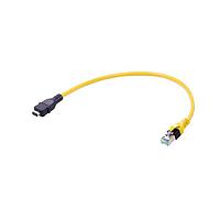 HARTING 33483147805010 Cat 6a ix Type A OM - DB RJ45 Cat.6A PVC 1.0m