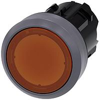 SIEMENS A6X30138442 Flat Button ILLUMINATED PUSHBUTTON. AMBER