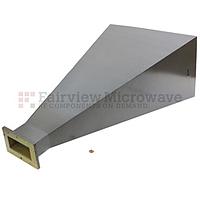 Fairview SH1430-20  WR-430 Standard Waveguide Horn With Flange and 20 dB Typical Gain Operating From 1.7 GHz to 2.6 GHz Frequency Range