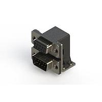 EDAC 664-009-364-052 Dual Port D-Sub Connectors Right-angle Dual Port D-Sub Connector