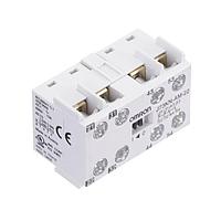 Omron Automation and Safety J73KN-AM-22 Safety Relays Aux Contact Block 2NO+2NC