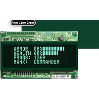 Matrix Orbital GRN204 Accessories 20x4 Green Text VFD Filter