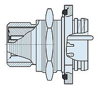 Glenair D38999/23NC98PC Circular MIL Spec Connector HERMETIC CONNECTOR