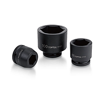 TOPTUL KABA48C0 Flank Impact Sockets (1-1/2" Dr. x 120mm L=135mm)