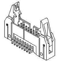 Molex 90663-3343 Ribbon Cable QF50 Srd Hdr RA Key ey W/ELv .25Au 34Ckt