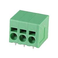 Same Sky (formerly CUI Devices) TBL-0021-500-08GR Fixed Terminal Blocks 8 Poles, Screwless, Horizontal, 5.0 Pitch, 24-12 (AWG), Terminal Block Connector