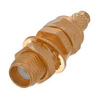 Johnson / Cinch Connectivity Solutions 142-0303-401 Connectors SMA BULKHEAD JACK GOLD RG161/U 174 188