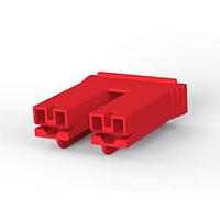 AMP Connectors - TE Connectivity 2-521229-2 Terminals PL 250 HOUSING RECEPTACLE RED