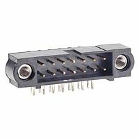 Harwin M80-5301422 Headers 7+7 POS R/A MALE 3mm TAIL W/JS TIN/LD