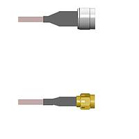 Amphenol Custom Cable Q-2I03B0005012i RF Cable Assemblies N-SP/SMA-SP G316 12I