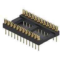 Mill-Max 160-10-624-00-001000 DIP / SIP Sockets 24P .6" DIP COMP HDR