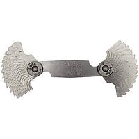 Mitutoyo 188-102 Whitworth Screw Pitch Gages Set (4-60 TPI/ 20 leaves)