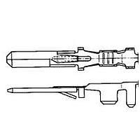 AMP Connectors - TE Connectivity 928781-3 (Loose Piece) Terminals FF-FLACHSTECKER 2 8