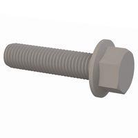 Essentra Components 0375010300FXM225 Hex Flange Hex Flange Bolt, 3/4-10 Thread, 3 Lg