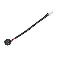 Same Sky (formerly CUI Devices) CMEJ-4618-38-L046 Microphones microphone, 4.6 mm, electret condenser, omnidirectional, 46mm Lead wire , 2 Vdc, 38 dB sensitivity