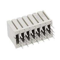 AMP Connectors - TE Connectivity 120953-4 Power to the Board REC 1X007P VRT B-PLANE UPME